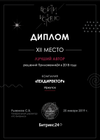 Лучшие авторы приложений для Маркетплейса Битрикс24 в 2018 году